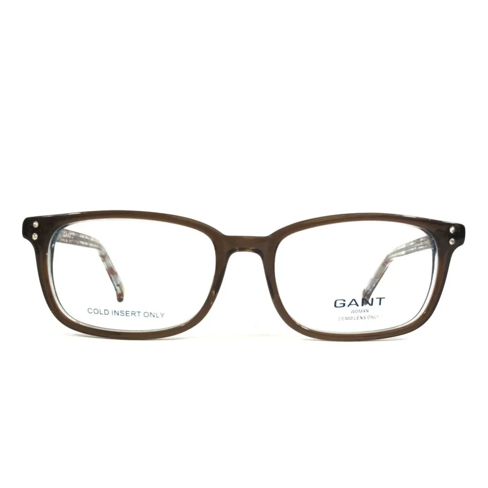Gant Eyeglasses Frames GW HAVANA BRN Brown Blue Tortoise Rectangle 50-16-135